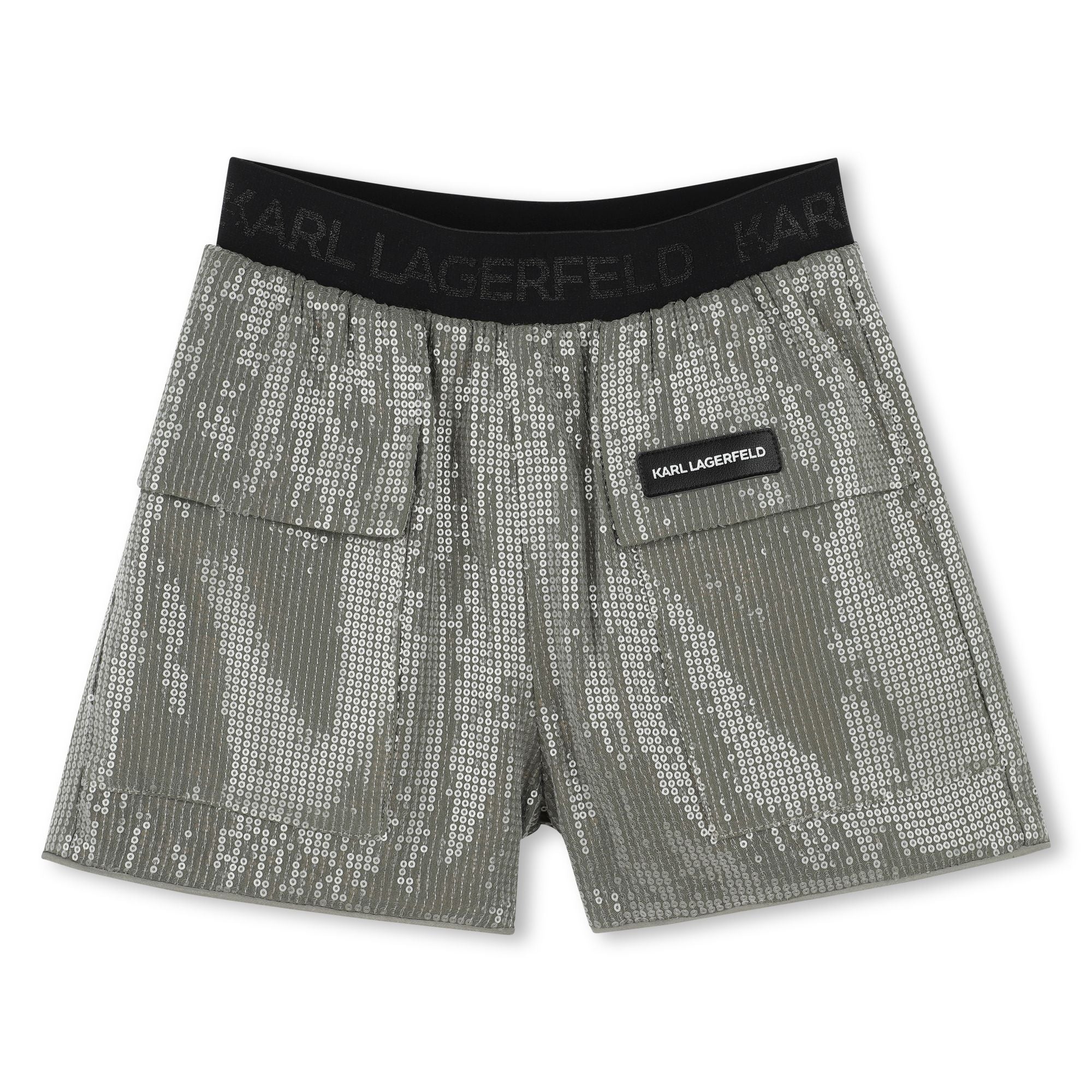 Karl Lagerfeld CEREMONY SHORTS OLIVE