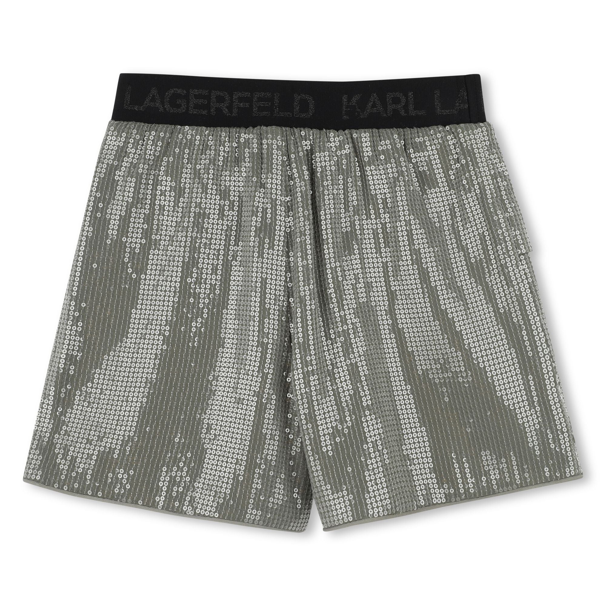 Karl Lagerfeld CEREMONY SHORTS OLIVE