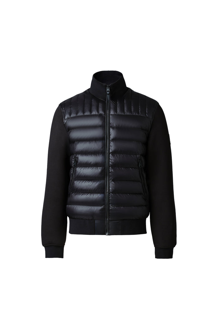 Mackage COLLIN-R Down Mixed Media Bomber Jacket