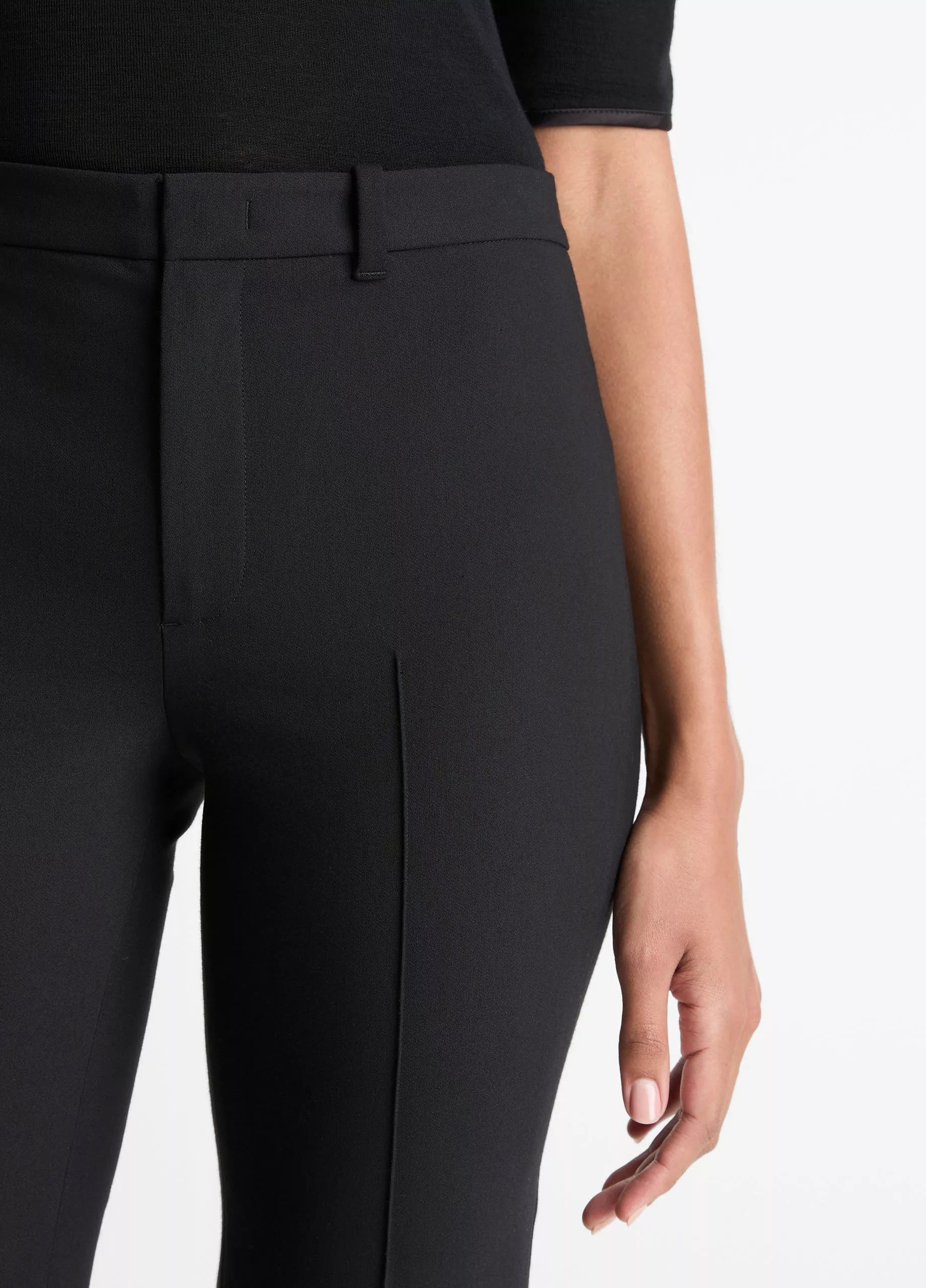 Vince Cotton-Blend Slim Cigarette Pant