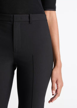 Cotton-Blend Slim Cigarette Pant