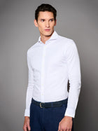 Desoto Luxury Hai Pique Long Sleeve Shirt