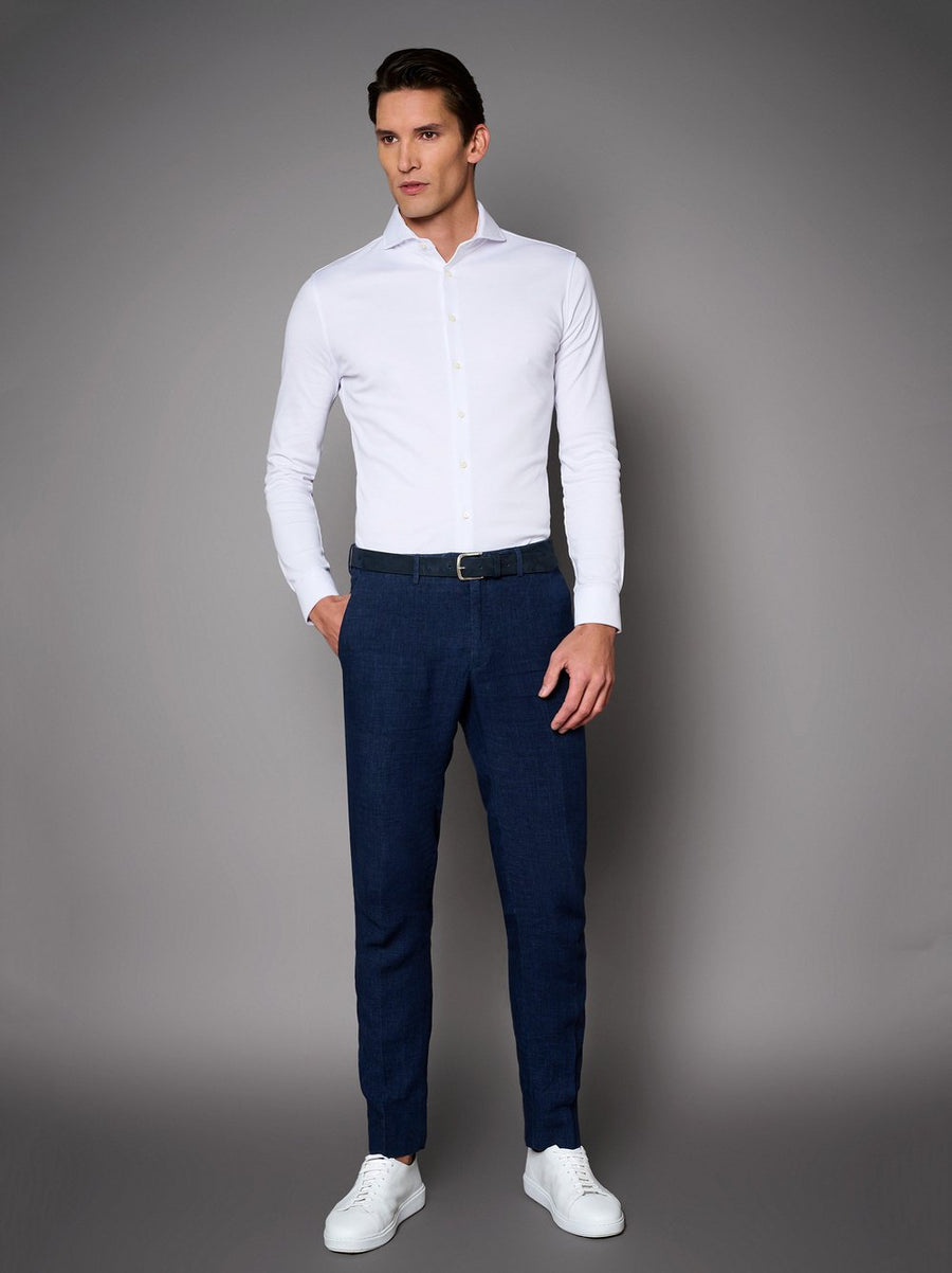 Desoto Luxury Hai Pique Long Sleeve Shirt