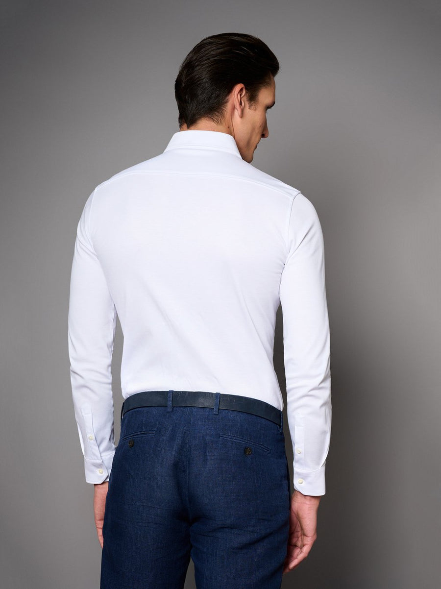 Desoto Luxury Hai Pique Long Sleeve Shirt