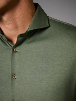Desoto Luxury Hai Pique Long Sleeve Shirt