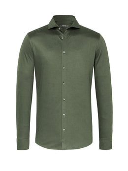 Desoto Luxury Hai Pique Long Sleeve Shirt