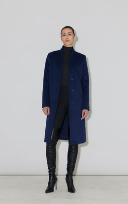 DIANE-CW Midi Coat in Classic Wool