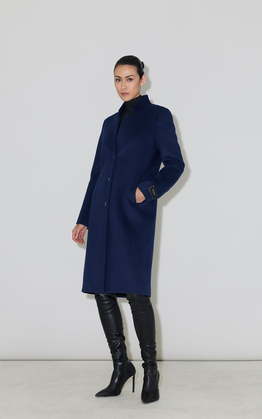 DIANE-CW Midi Coat in Classic Wool