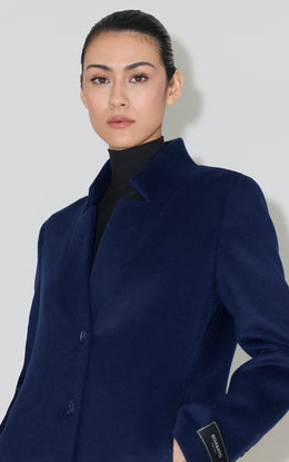 DIANE-CW Midi Coat in Classic Wool