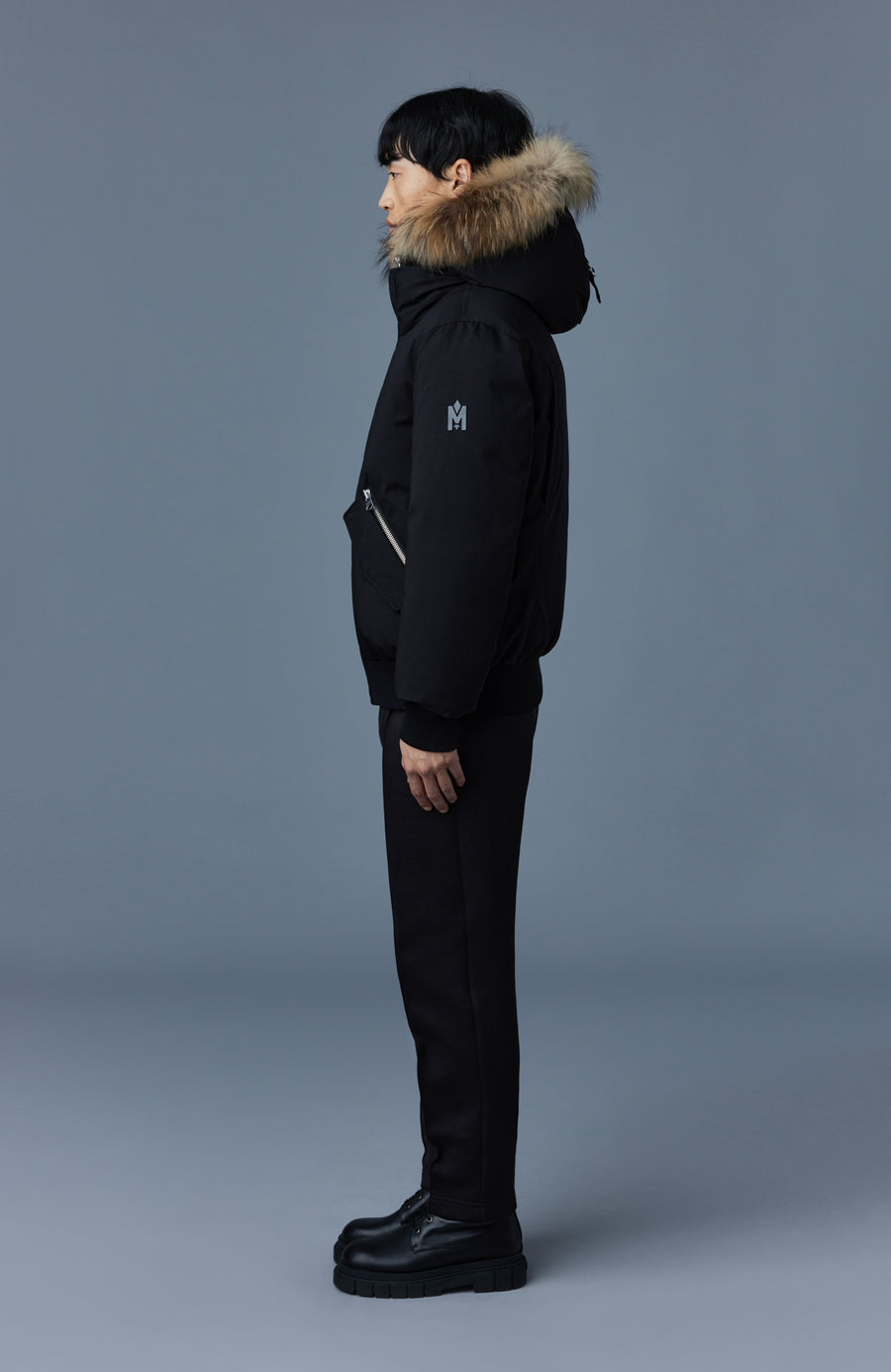 DIXON 2-in-1 Nordic Tech down bomber with natural fur
