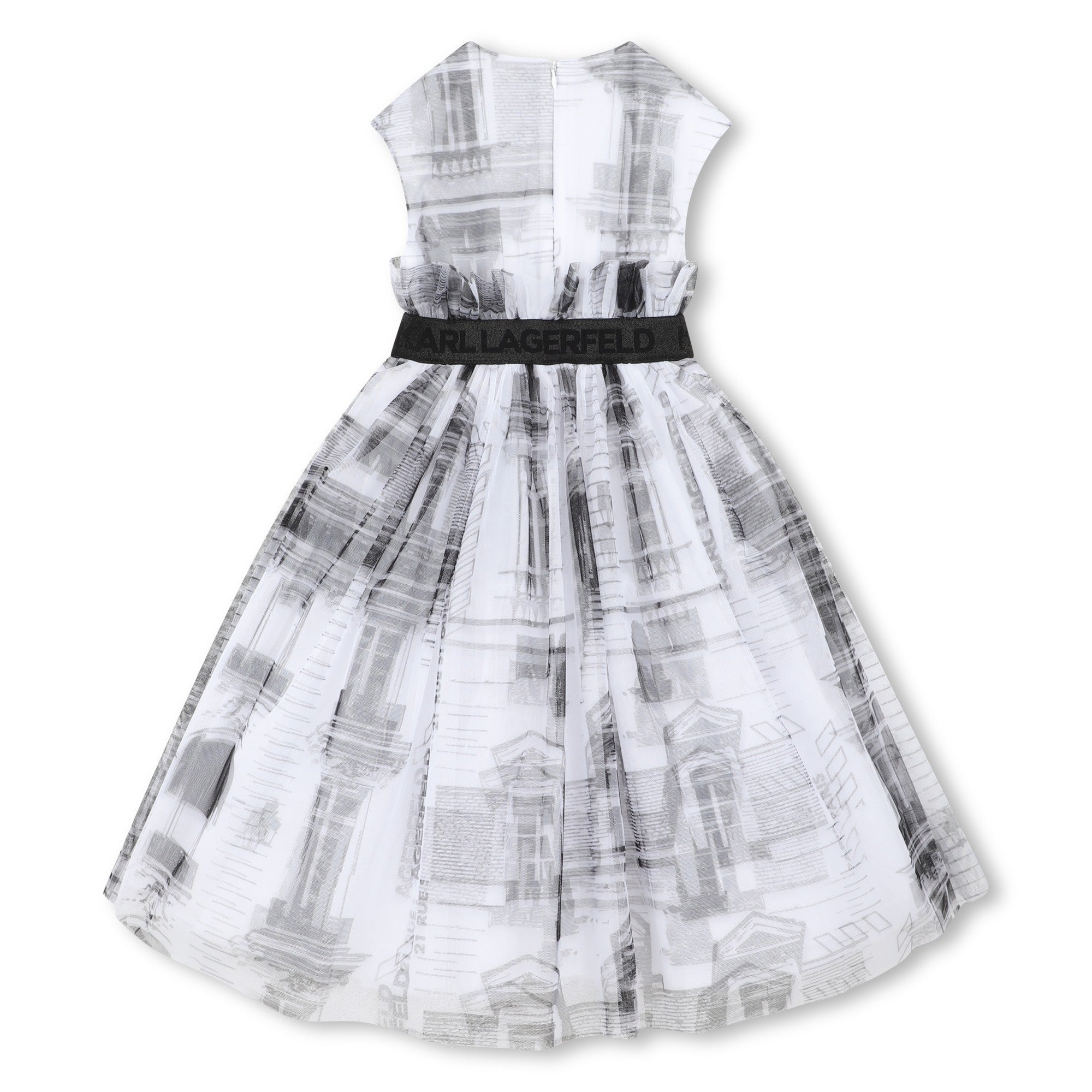 Karl Lagerfeld DRESS WHITE, BLACK