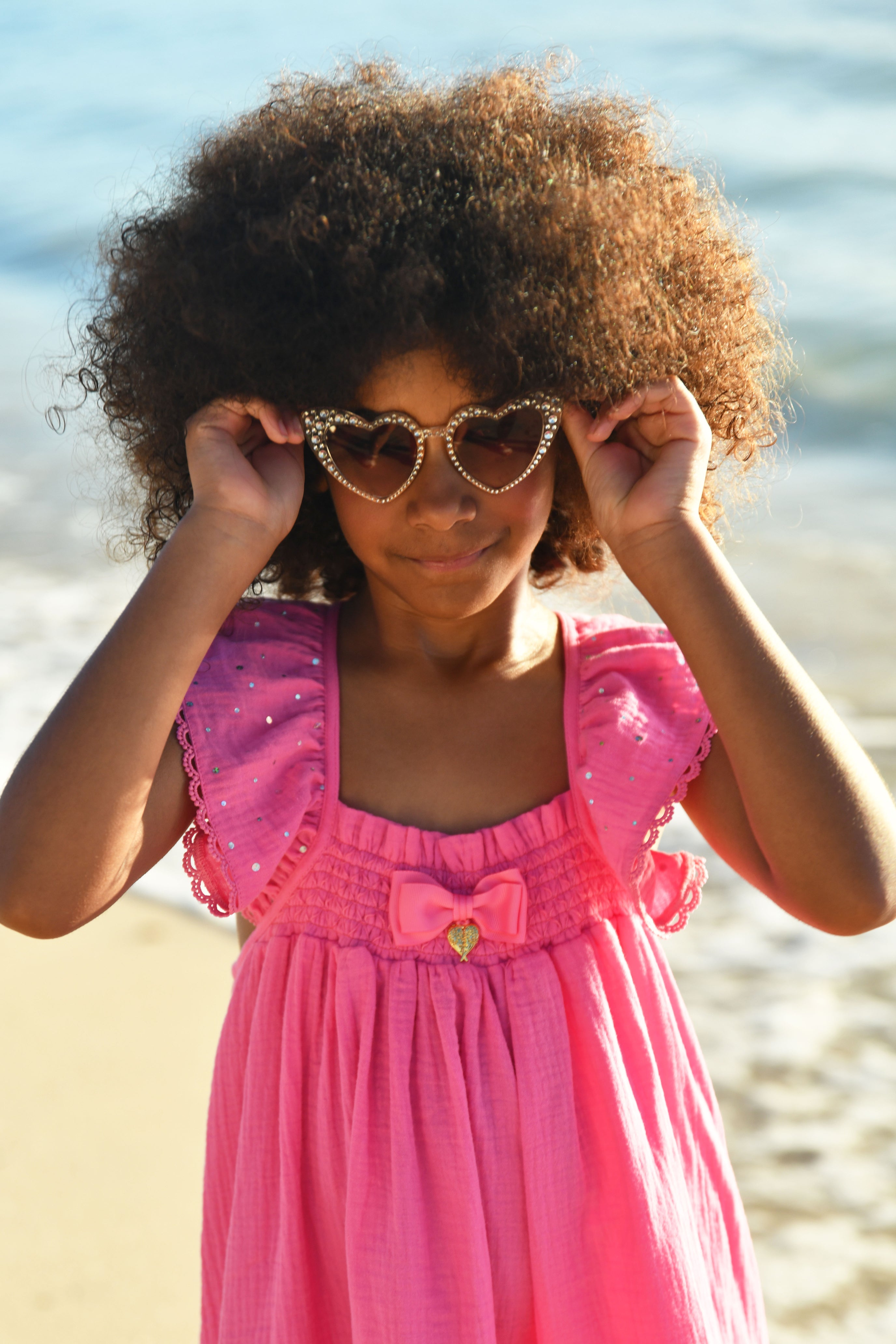 Davita Beach Dress Begonia Pink