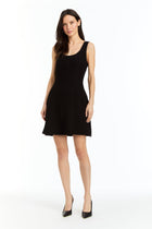 Drew Athena Black Lightweight Tweed Dress