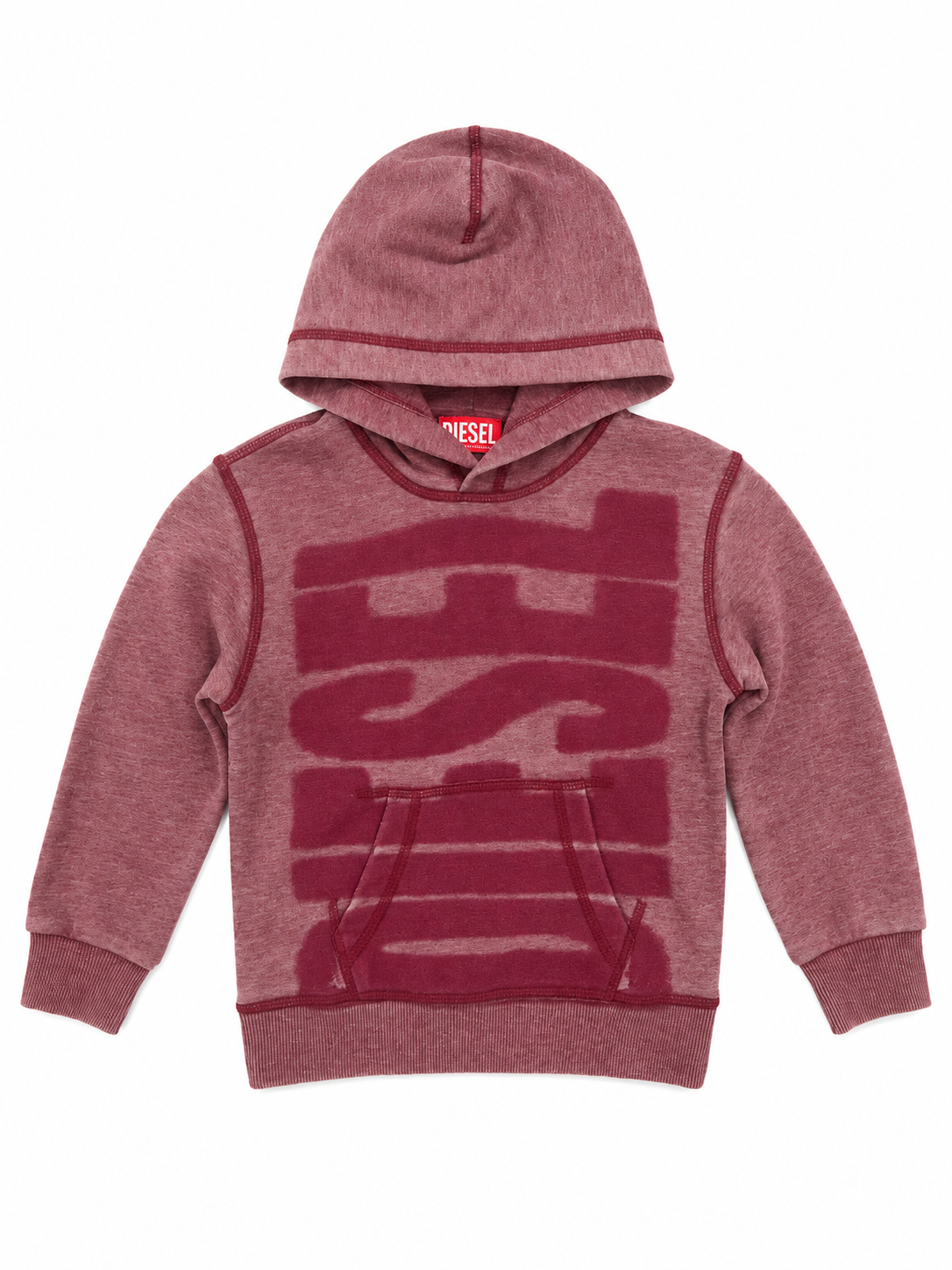 Diesel Kids Oversized Logo Hoodie