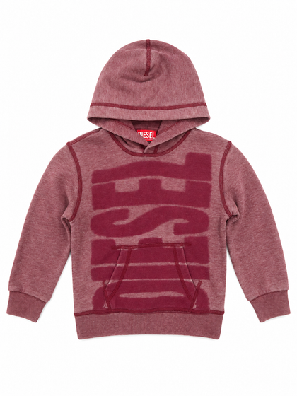 Diesel Kids Oversized Logo Hoodie