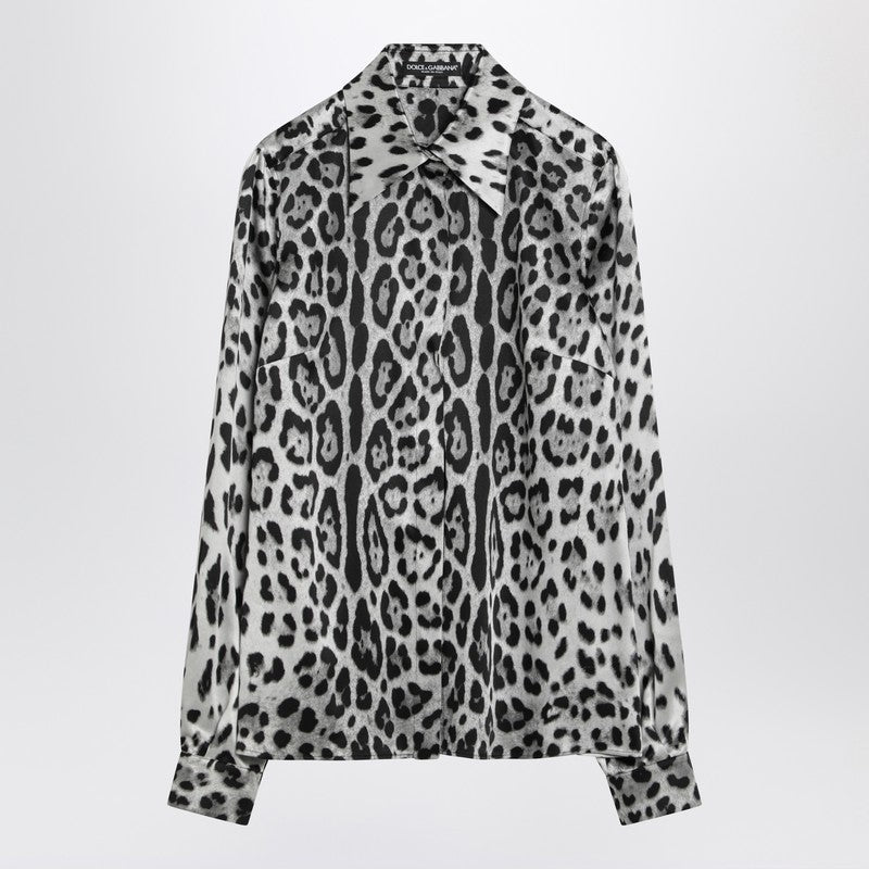 Dolce & Gabbana Dolce&Gabbana Leopard print silk shirt