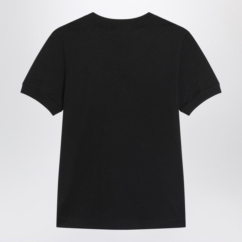 Dolce & Gabbana Dolce&Gabbana Black cotton logo T-shirt