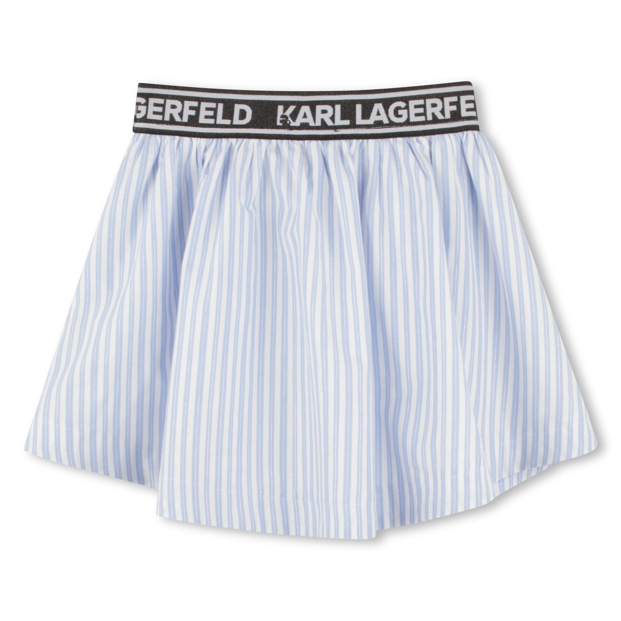 Karl Lagerfeld FANCY SKIRT WHITE, BLUE