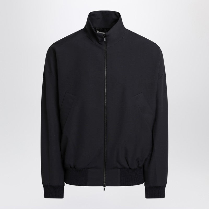 Fear of God Navy blue wool jacket with zip