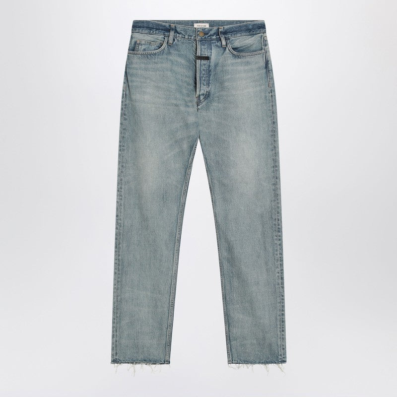 Fear of God Light washed blue jeans