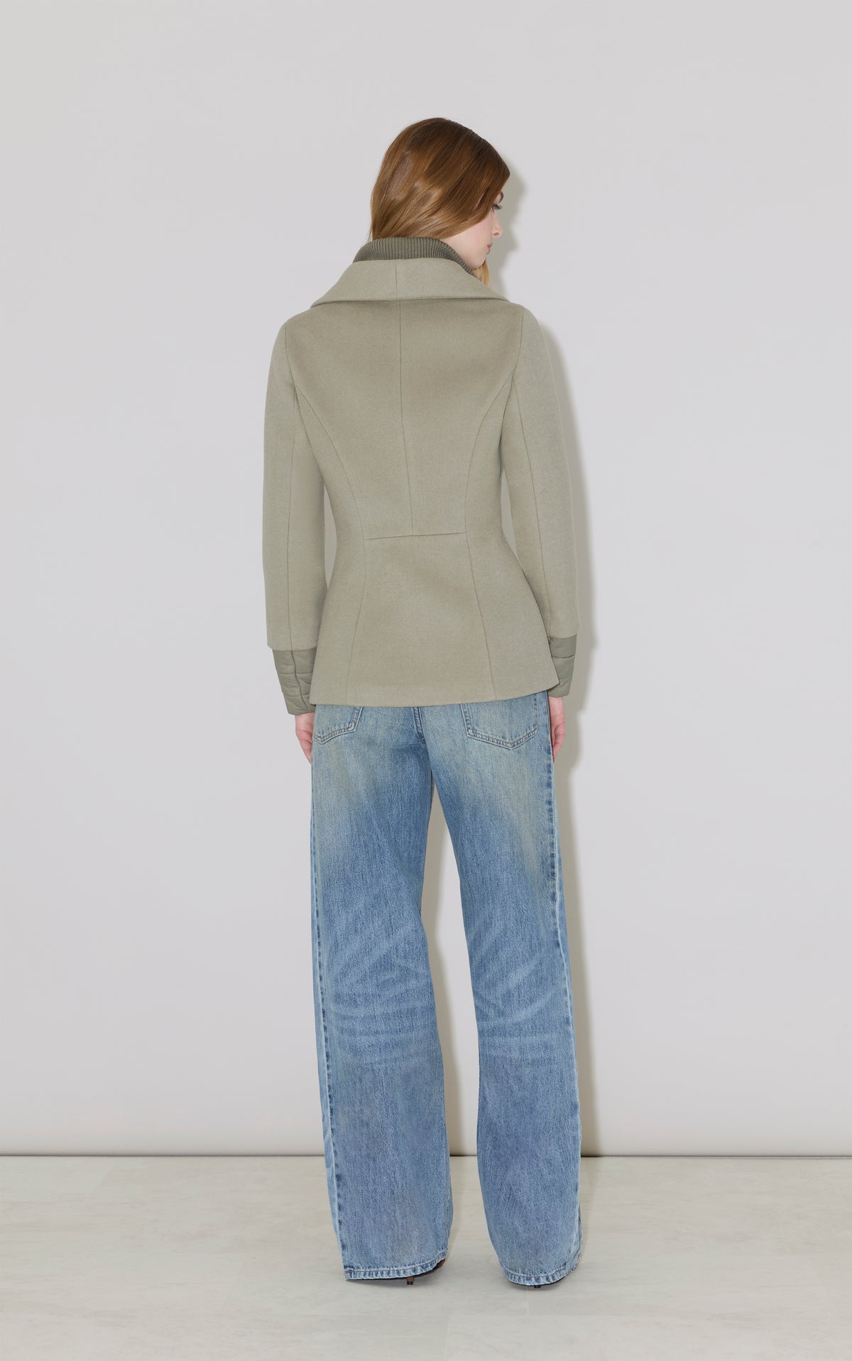 FRIEDA-Y Wool Coat With Bib