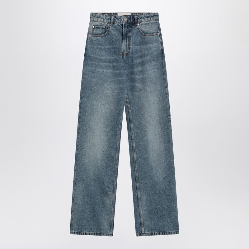 Ami Paris Washed blue denim jeans
