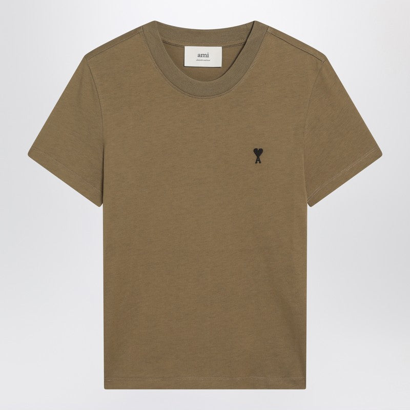 Ami Paris Bronze Ami De Coeur T-shirt