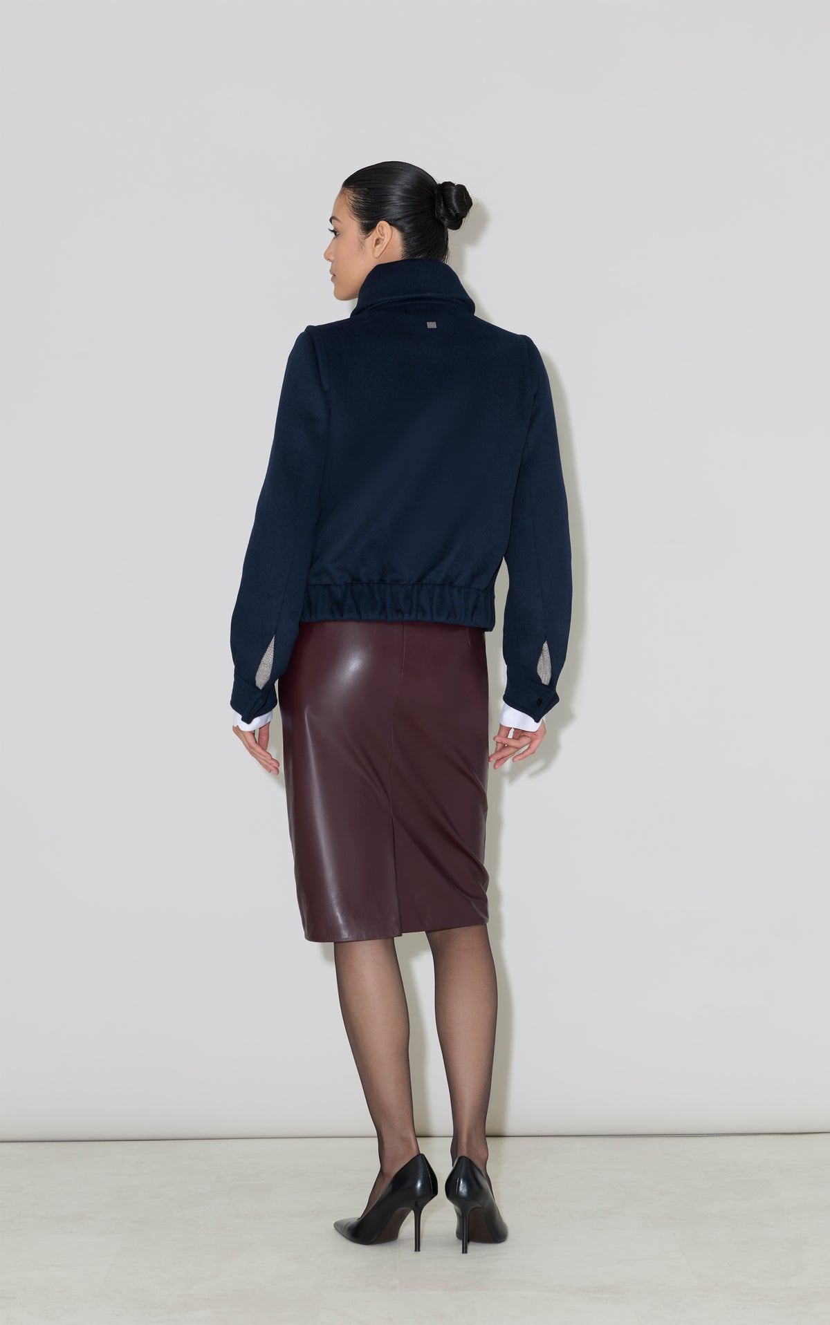 GENE Utility Bomber Jacket in Classic Wool