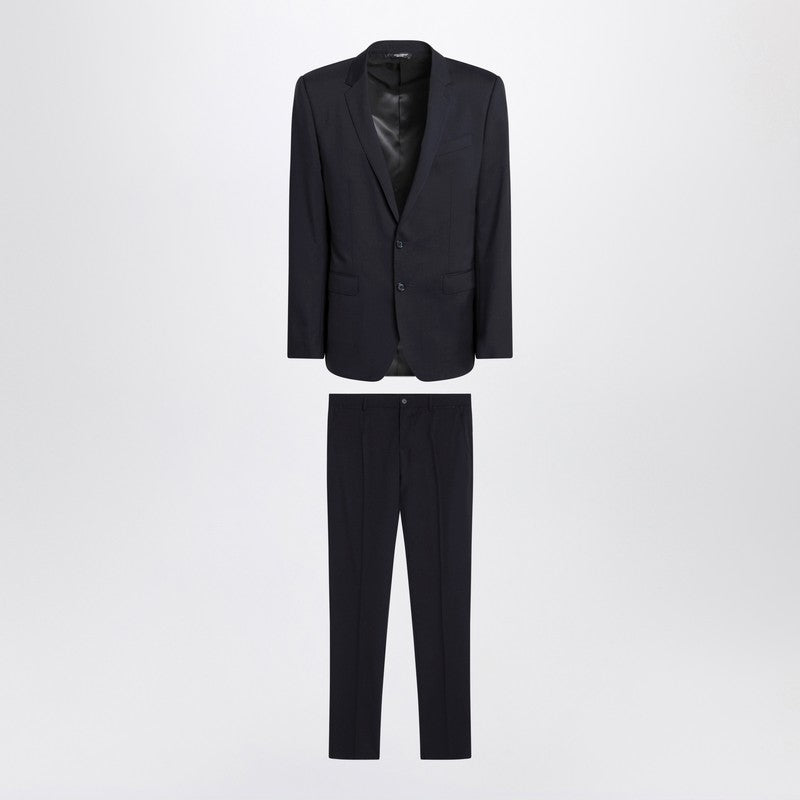 Dolce & Gabbana Dolce&Gabbana Blue single-breasted virgin wool suit
