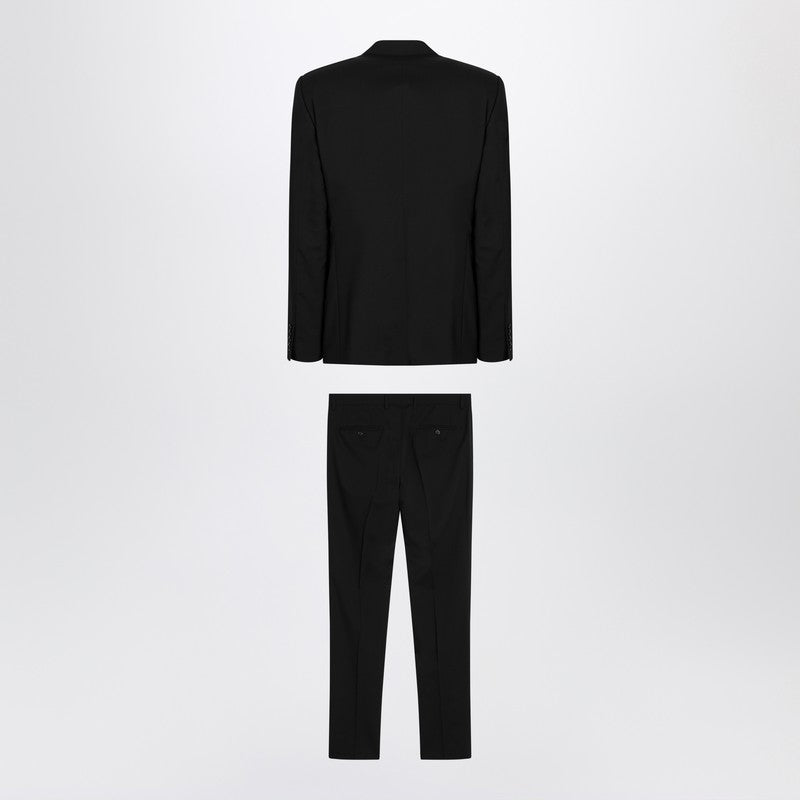 Dolce & Gabbana Dolce&Gabbana Black single-breasted virgin wool suit