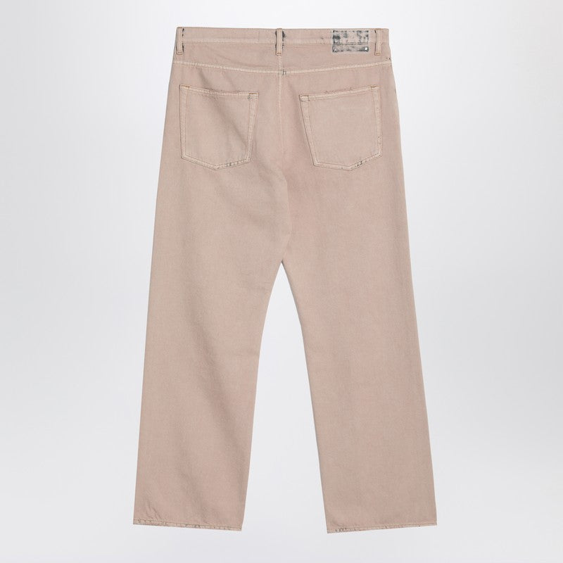 Golden Goose Dyed-effect pink denim jeans
