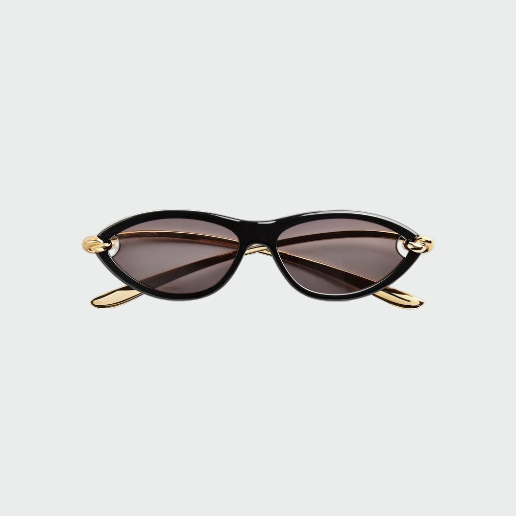 Knot Cat Eye Sunglasses Bottega Veneta