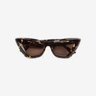Angle Acetate Pointed Cat Eye Sunglasses