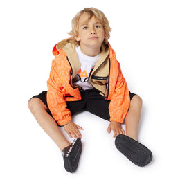 HOODED CARDIGAN SAND