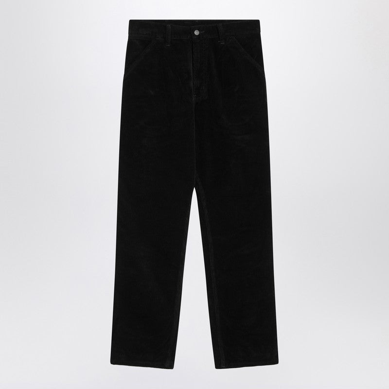 Carhartt WIP Black velvet Single Knee Pants