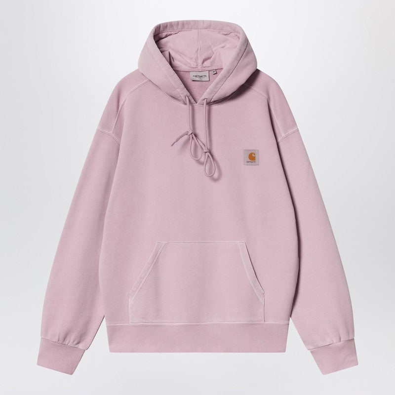 Carhartt WIP Nelson Hoodie Sweatshirt in Hortensia
