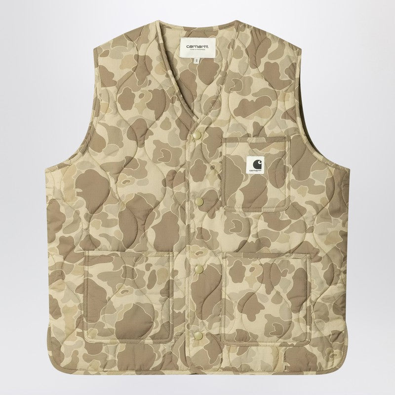 Carhartt WIP W'' Skyler Vest Camo Duck Desert