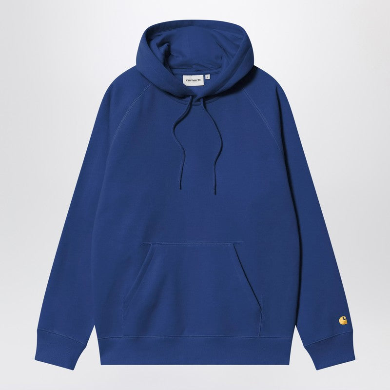 Carhartt WIP Wolfsbane/Gold Hooded Chase Sweatshirt