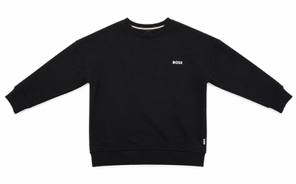 SWEATSHIRT BLACK BOSS