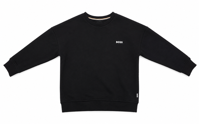 SWEATSHIRT BLACK BOSS