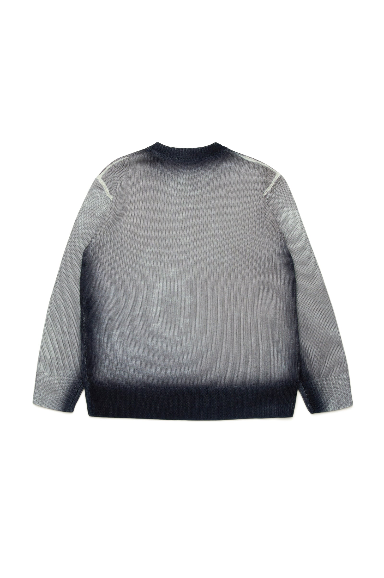 Diesel Kids Oversized Patchy Wool Jumper