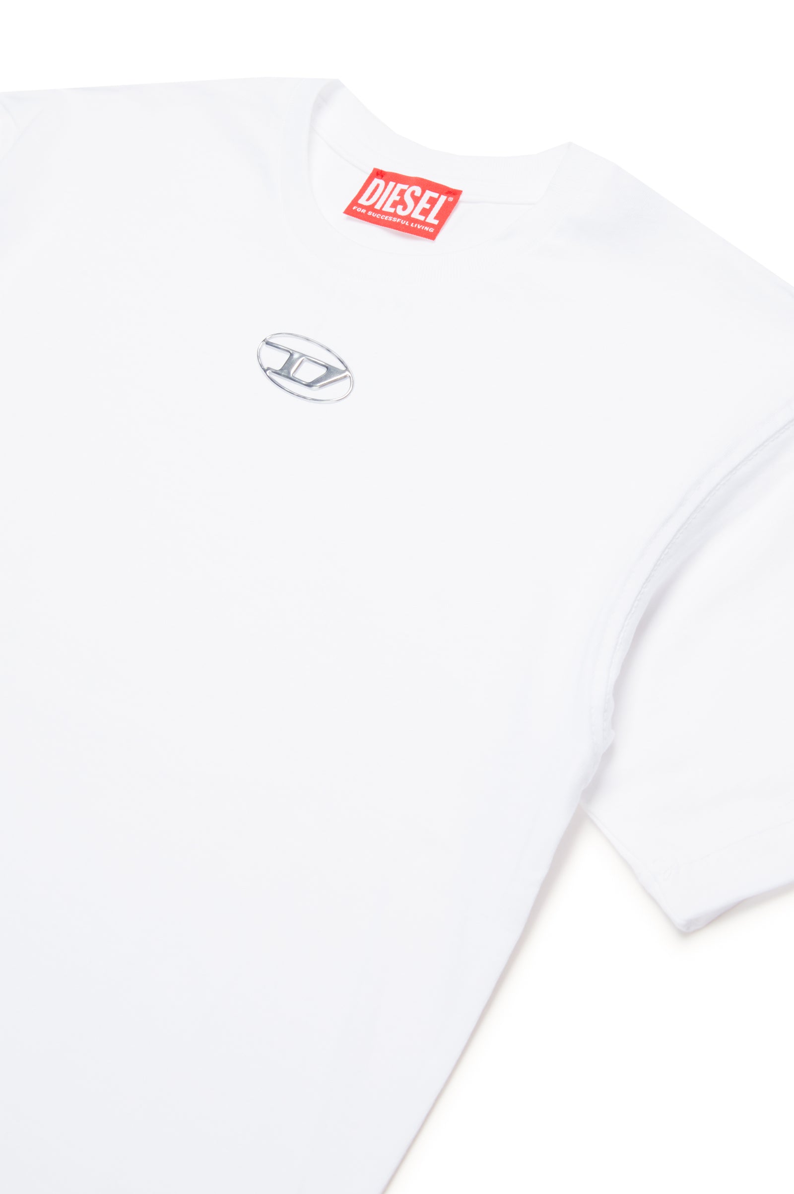 Diesel Kids Oversized Cotton T-Shirt