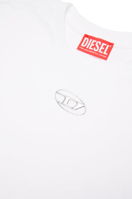 Diesel Kids Oversized Cotton T-Shirt