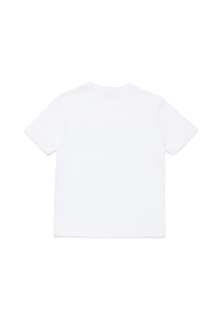 Diesel Kids Logo Cotton T-Shirt