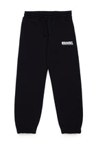 Diesel Kids Smudged Logo Cotton Joggers
