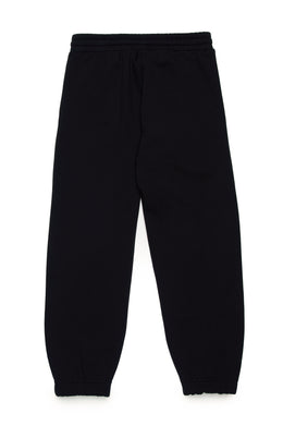 Diesel Kids Smudged Logo Cotton Joggers
