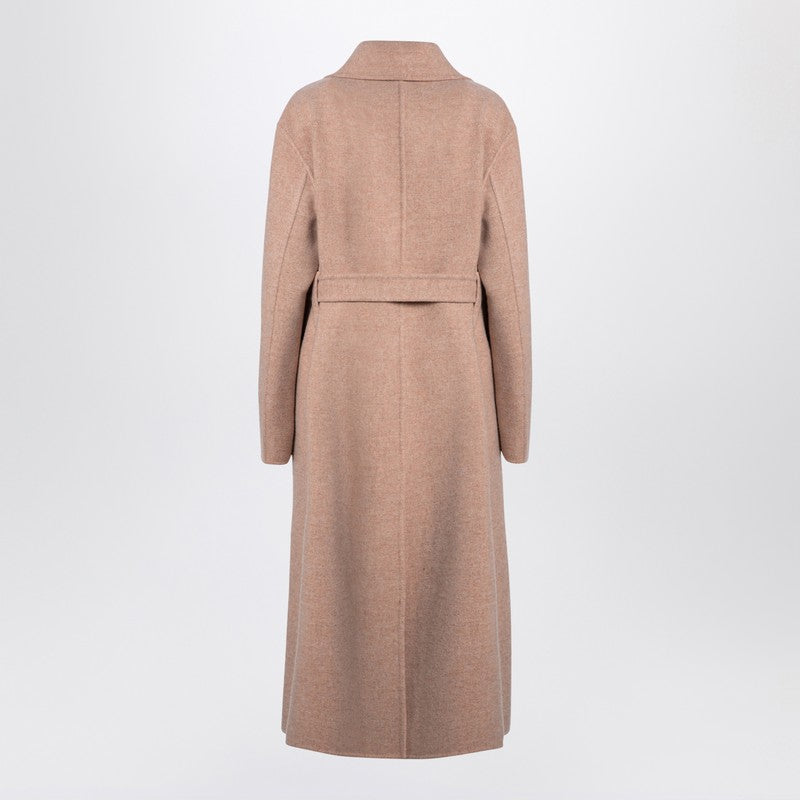 Jil Sander Pink granite wool coat