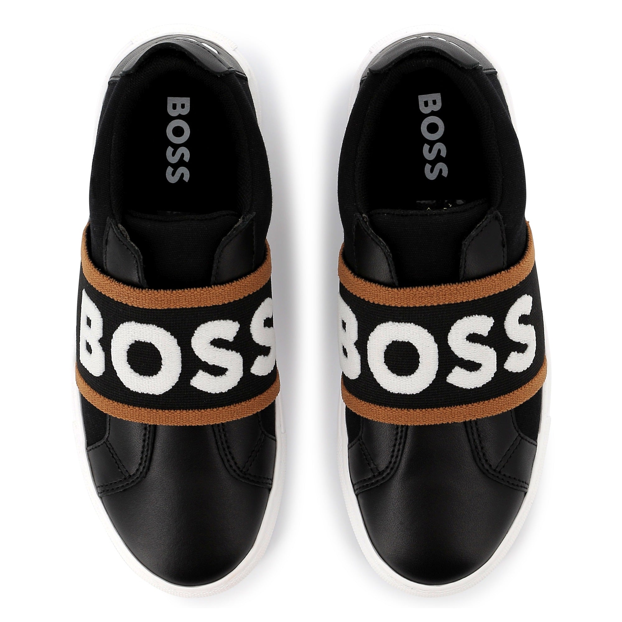 BOSS TRAINERS BLACK BOSS