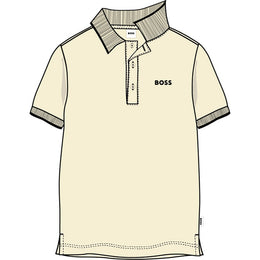 SHORT SLEEVE POLO SAND BOSS