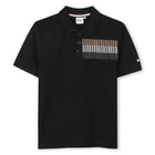 SHORT SLEEVE POLO BLACK BOSS